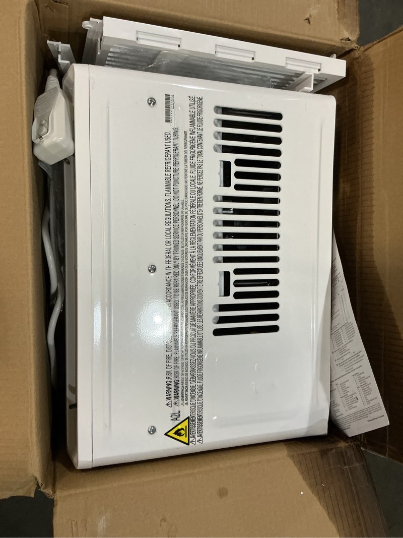 Condition photo showing Good Condition for lg lw6024rsmx window air conditioner, wi-fi enabled w/remote, for small room (260 sq.ft.), quiet operation, 115v, 6,000 btu, white