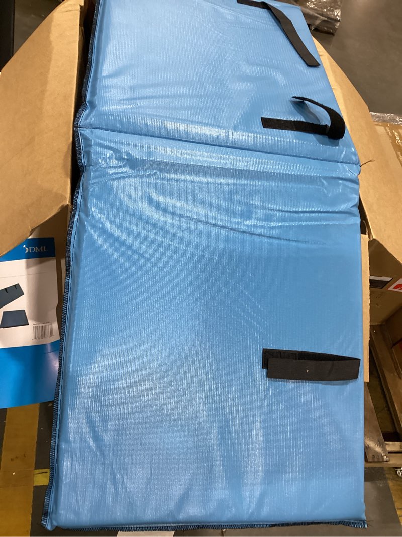 Condition photo showing Good Condition for dmi bed rail cover, bed rail padding and bed bumper pad for elderly, disabled or handicapped, rails not included, padded cover only, blue, 60 x 15 x 0.5, 2 count