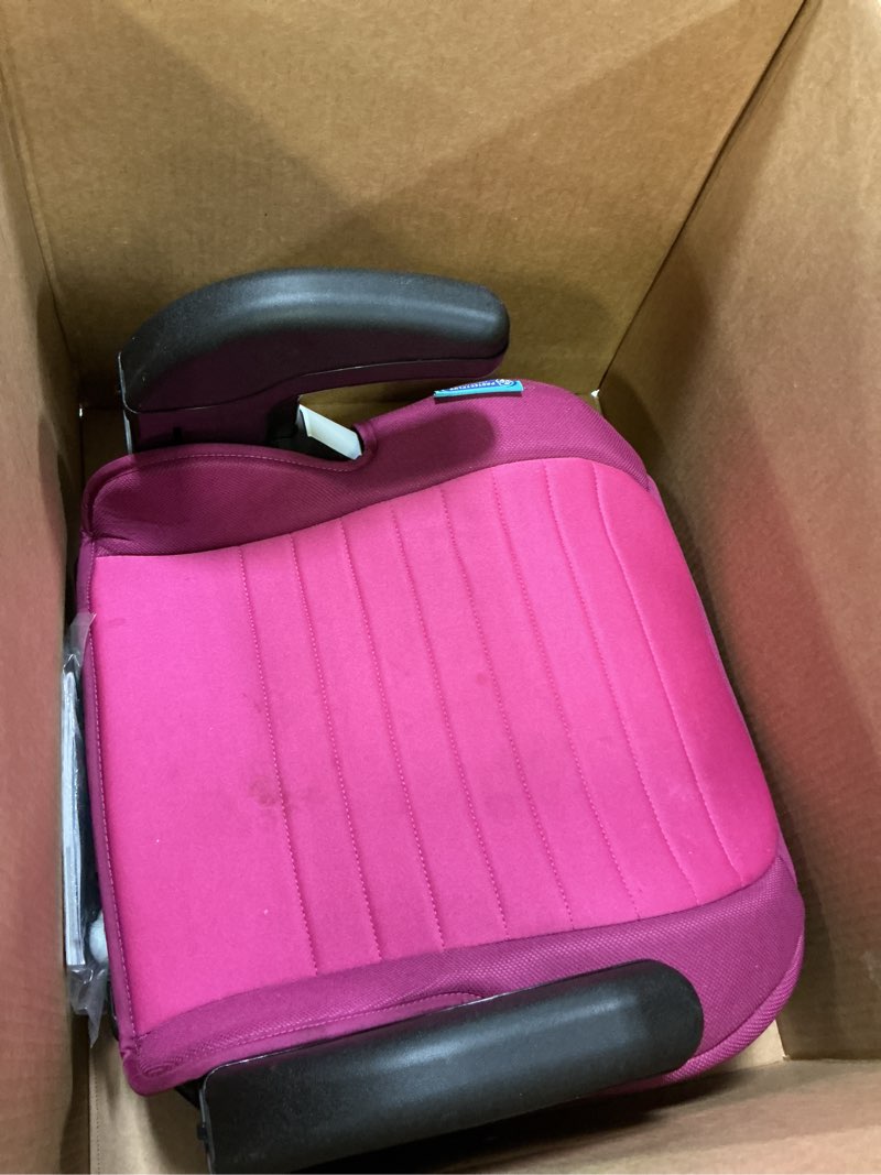 Condition photo showing As Is for Graco TurboBooster 2.0 Backless Booster Car Seat, Trisha, Easy to Clean with Halfway Cup Holders