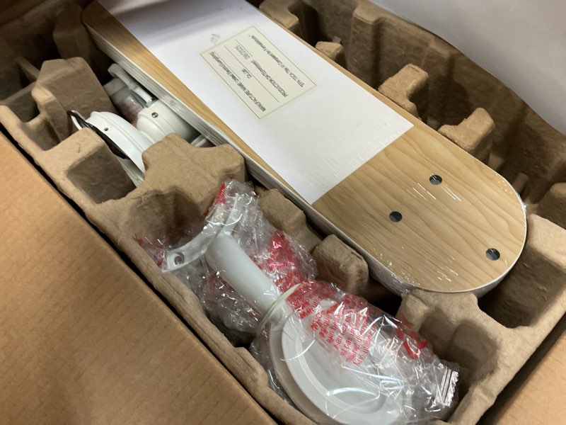 Condition photo showing Good Condition for harbor breeze mayfield 44-in white indoor flush mount ceiling fan with light kit - product is brand new - retail packaging maybe opened or damaged