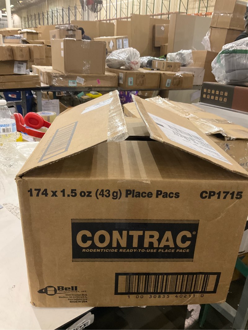 Condition photo showing New/Like New for CP1715 CONTRAC Rodenticide, Blue