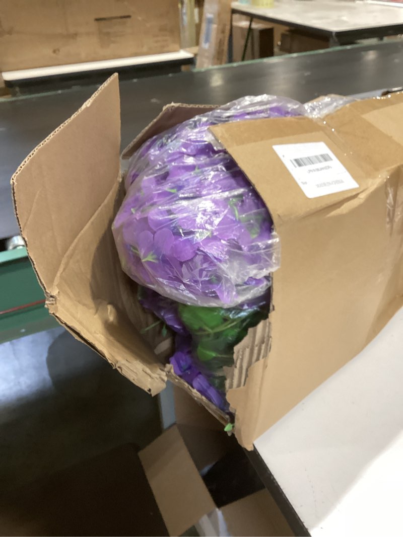Condition photo showing Good Condition for waipfaru 40 pack purple wisteria hanging flowers, fake hanging flowers for decoration, artificial flowers,vines for bedroom,flower garland for home,party,garden, wall,wedding decoration(3.6 ft/pcs) purple 40 pcs