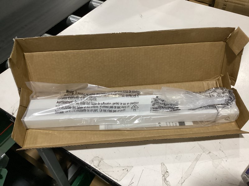 Condition photo showing New/Like New for lazblinds cordless cellular shades, blackout privacy honeycomb shades for home, thermal insulation noise reduction blinds for windows, 17'' w x 36'' h, white blackout-white 17'' w x 36'' h