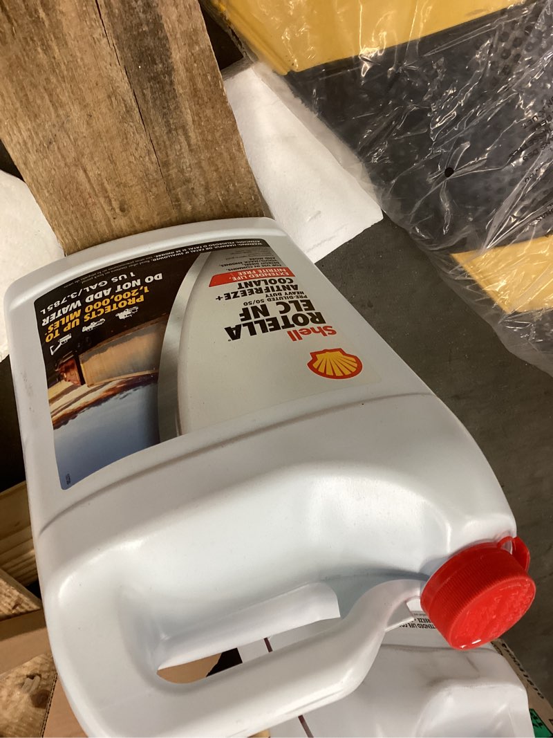 Shell Rotella Nitrite-Free Extended Life ELC Anti-Freeze + Coolant, Pre-Diluted 50/50 (1 Gallon, Cas
