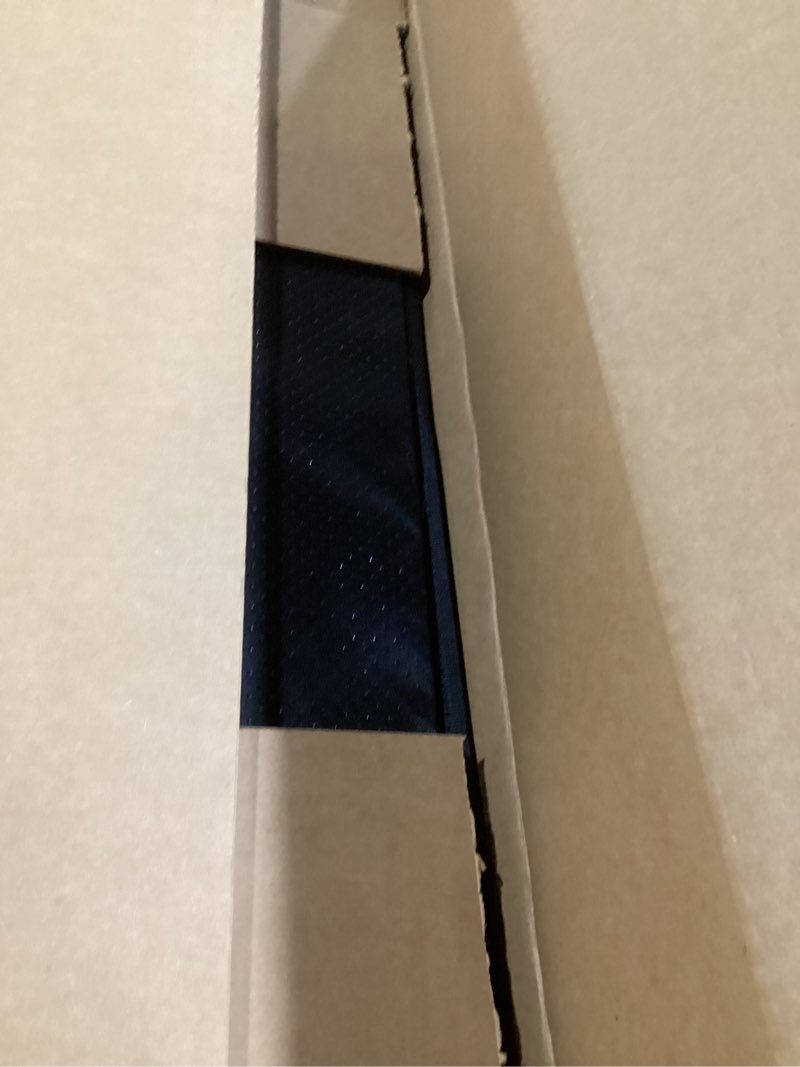 Condition photo showing As Is for folding spring box, breathable, noise minimizing, moisture resistant bunkieboards,low profile bed support,large double bed 10mm bunkie board, twin size 75x38'' 38*75