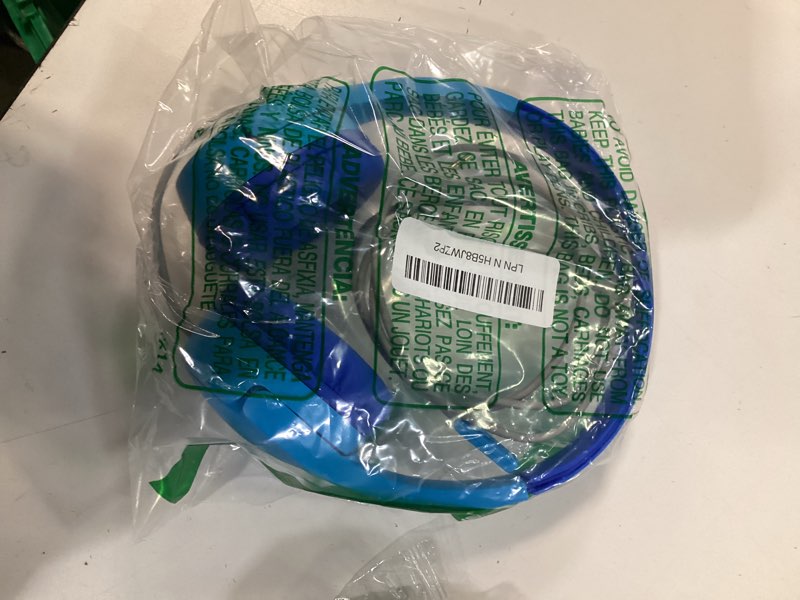 Condition photo showing Good Condition for Belkin SoundForm Mini Kids Wired Headphones w/USB C to 3.5mm Dongle, Built-in Mic & Fun Stickers, 85dB Max Volume – for Online Learning, Travel, Compatible w/iPhone 16, iPad, Galaxy S25, etc - Blue Blue Wired (USB-C)