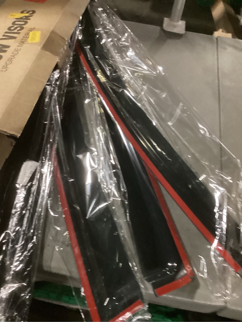 Condition photo showing New/Like New for window visors rain guards for 2011 2012 2013 2014 hyundai sonata, out-channel window vent wind deflectors visors shades for 2011-2016 hyundai sonata hybrid 2011-2014 hyundai sonata