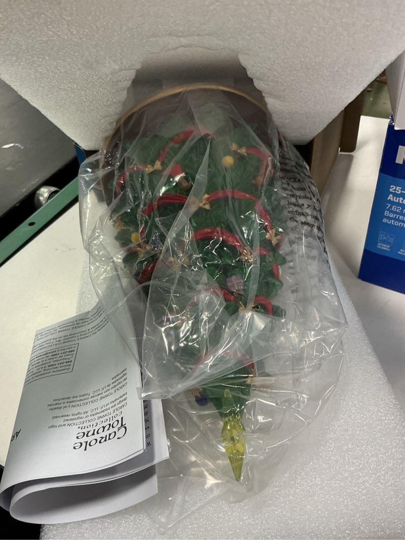 Condition photo showing Good Condition for Lemax 34101 Christmas Village Accessory: Joyful Christmas Tree