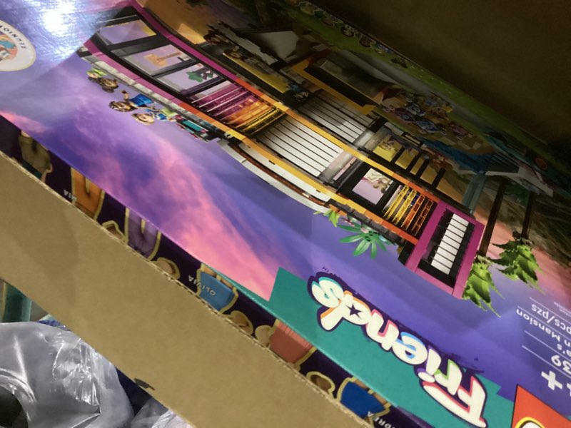 Condition photo showing As Is for LEGO Friends Andrea's Modern Mansion Doll House - Gift for Christmas - 4 Story Toy House Building Toy Set for Kids, Girls and Boys, Ages 14+ - Includes 11 Characters - 42639