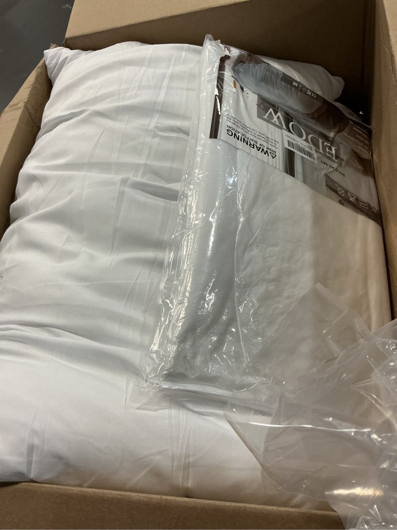 Condition photo showing Good Condition for EDOW Luxury Soft Set Of 2 Pillows for Sleeping, Fluffy Down Alternative Polyester Fiber Filled Pillow, Home&Hotel-Collection, Machine Washable