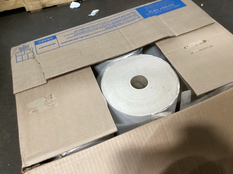 Condition photo showing Good Condition for similar to enmotion georgia?pacific (by gp pro) 10 in 800 linear feet recycled paper towel roll, brown, 3?roll case paper towel rolls, 89480