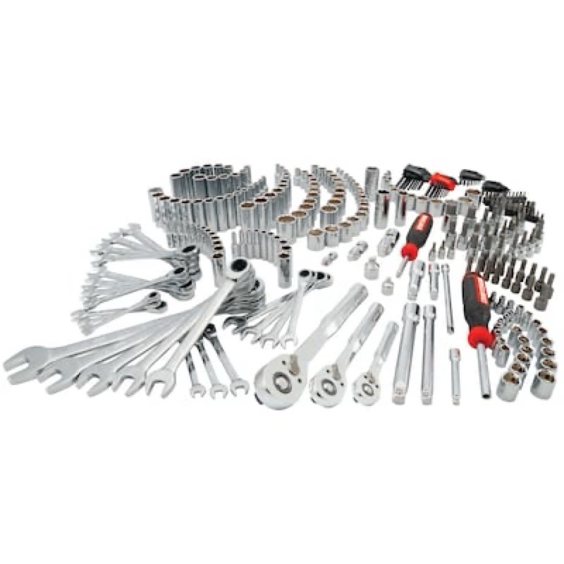 (Incomplete)CRAFTSMAN 298 -Piece Metric and standard (SAE) Mechanics Tool Set (no case)