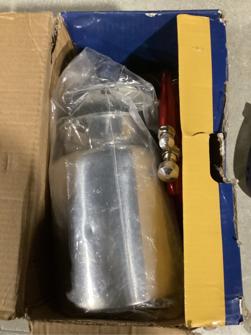 Condition photo showing Good Condition for ENDOZER Professional Siphon Feed Spray Gun for Paint, Red Handle, 34 oz -1.4 1.7 2.0mm Nozzle for a Variety of Low Viscosity Paints?Red?