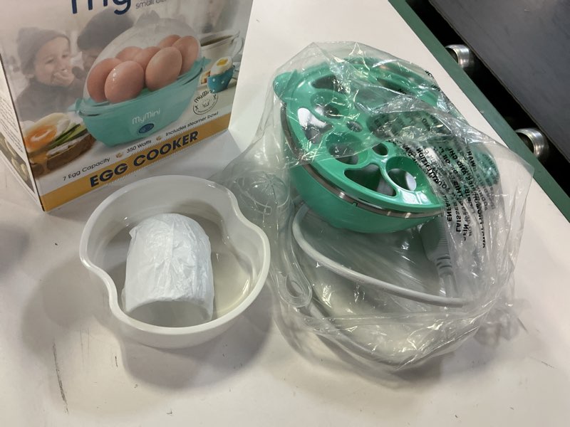 Condition photo showing As Is for mymini premium 7-egg cooker