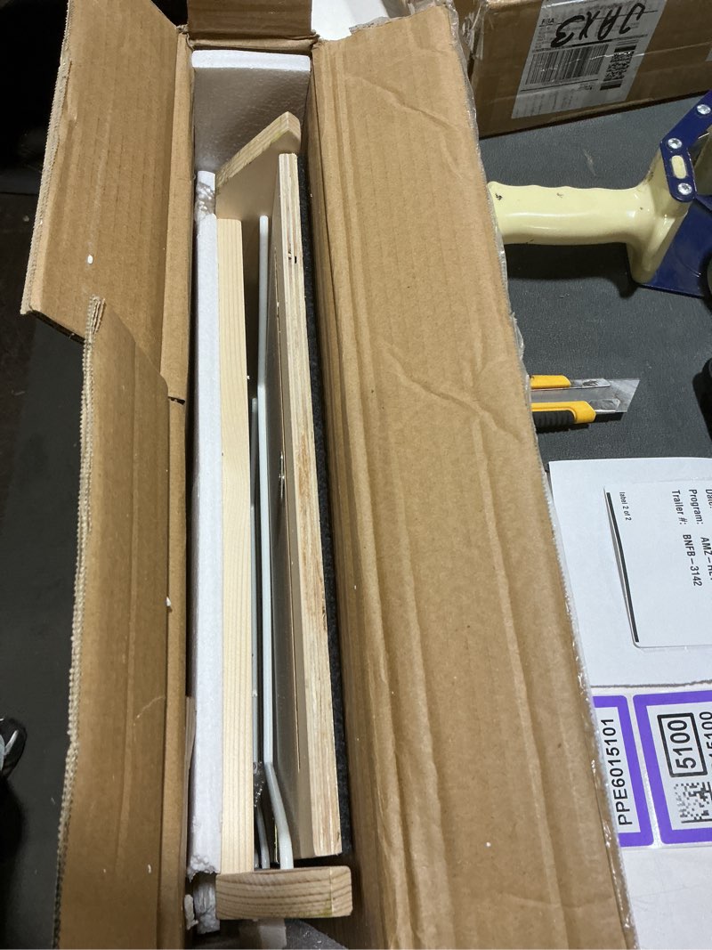 Condition photo showing Good Condition for luciphia wooden dog stairs for small dogs 2-in-1 foldable dog steps for beds cars couch anti-slip pet ramp with 4 steps indoor pet stairs for medium large older pets cats up to 220lbs 25.6"h x 31.5"l x 17.3"w-4 steps for standard & high beds