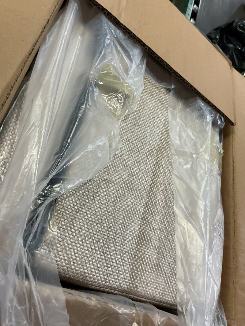 Condition photo showing Good Condition for 17.13" H Dog Stairs for Small Dogs, 2-in-1 Pet Steps & Ottoman - Foldable Dog Stairs for Couch, Non-Slip Wooden Pet Stairs for Puppy Senior Injured Dogs (Light Beige)