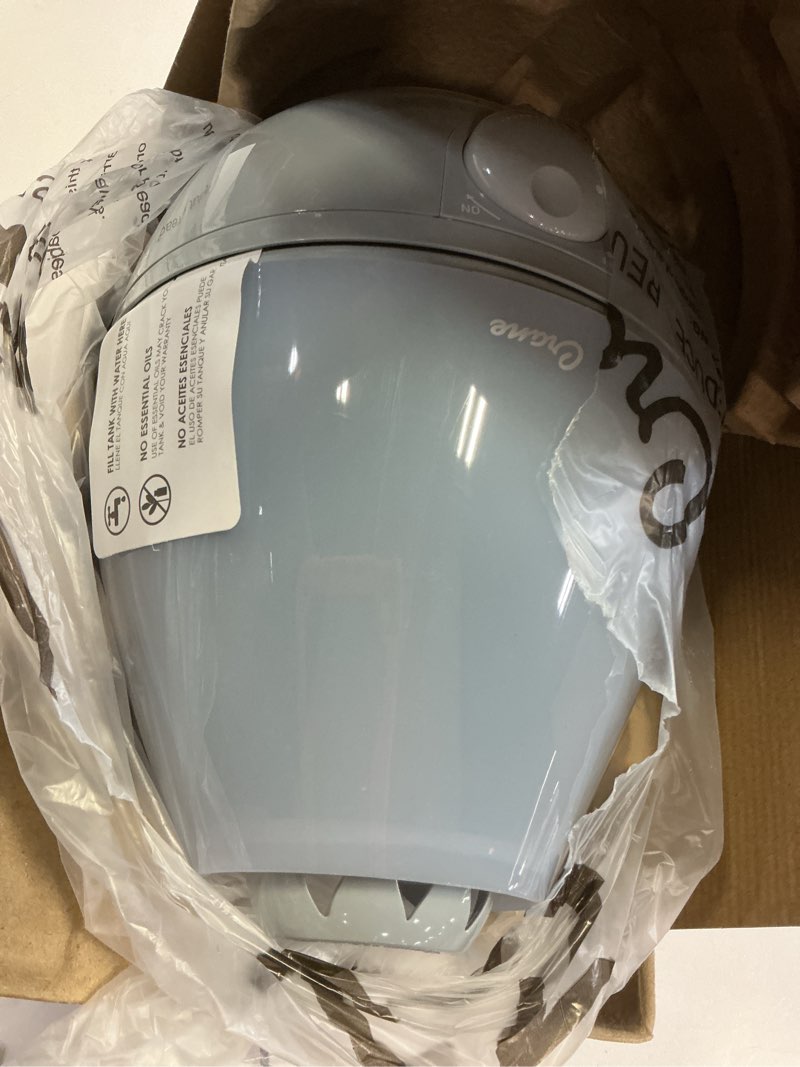 Condition photo showing Good Condition for Crane Ultrasonic Cool Mist Humidifier for Bedroom, Baby Nursery, Kids Room, Plants, or Office, Large 1 Gallon Tank, Filter Optional, Grey