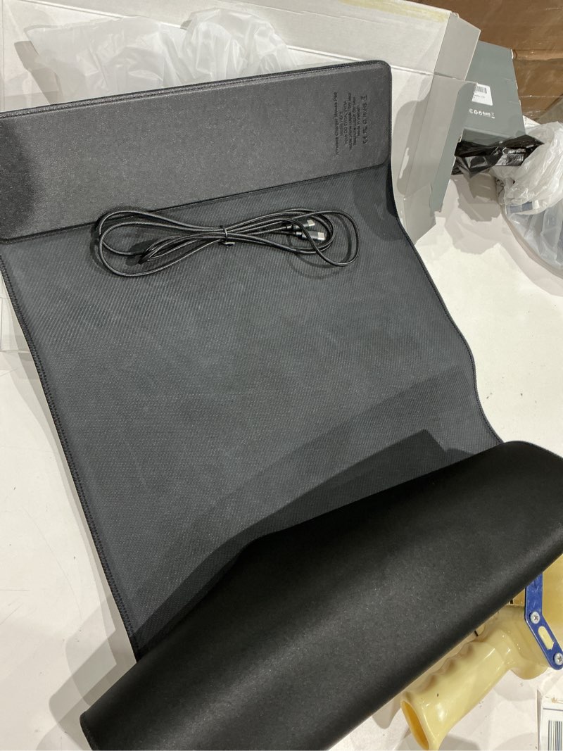 Condition photo showing New/Like New for topmade wireless charging mouse pad, waterproof gaming mousepad with ultra-smooth surface, non-slip base, 31.5"x15.75" xxl large desk pad, classic black computer desk mat for macbook, pc, laptop black-31.5"x15.8"