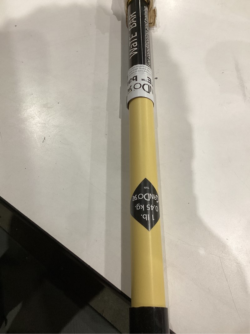 Condition photo showing Good Condition for fei 10-1604 fabrication cando weighted exercise bar, 3 lb. yellow