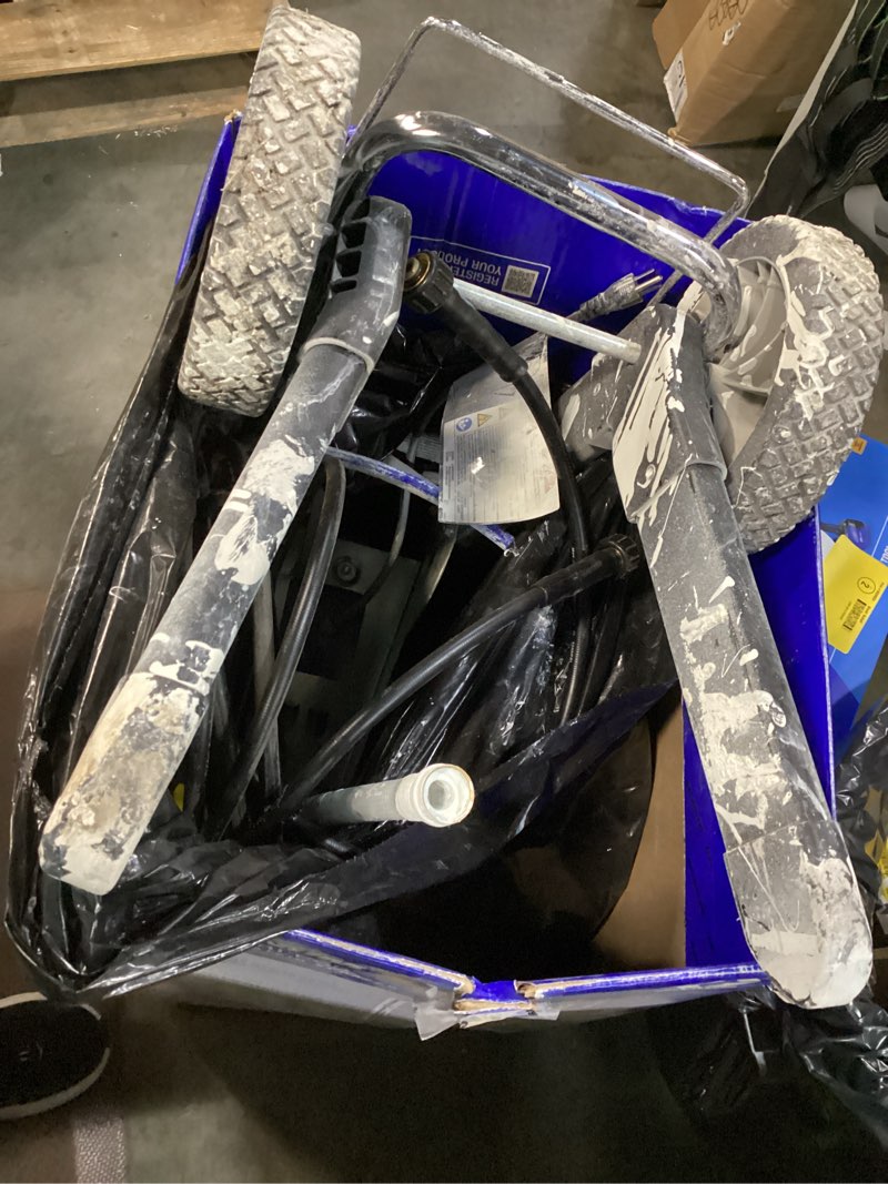 Condition photo showing As Is for graco magnum 262805 x7 cart airless paint sprayer, gray magnum x7 airless paint sprayer
