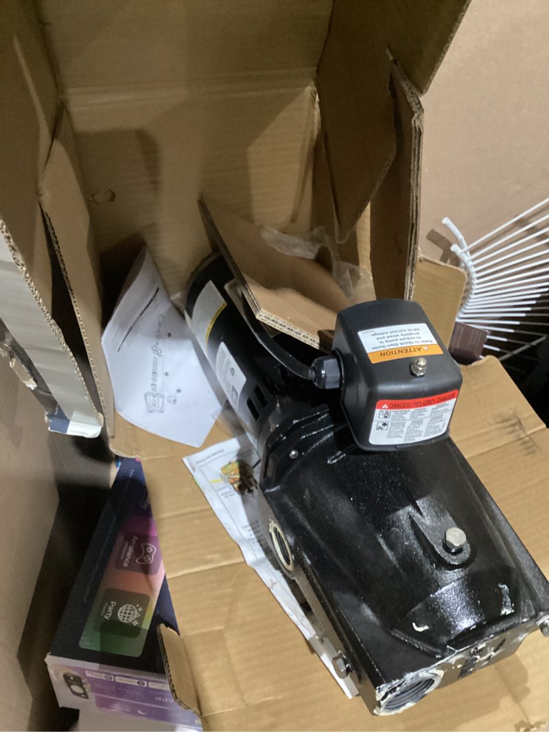 Condition photo showing As Is for Utilitech 0.5-HPCast Iron Shallow Well Jet Pump