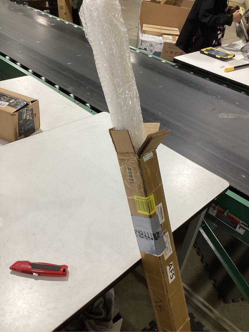 Condition photo showing New/Like New for Pushglossy 2 Pcs 48" Double Bubble Kerf Door Sweep 1-3/4" Wide Vinyl Weatherstrip Seal for Exterior Doors, Energy Efficient Draft Stopper, Easy Slide in Installation(White) 48 Inch White