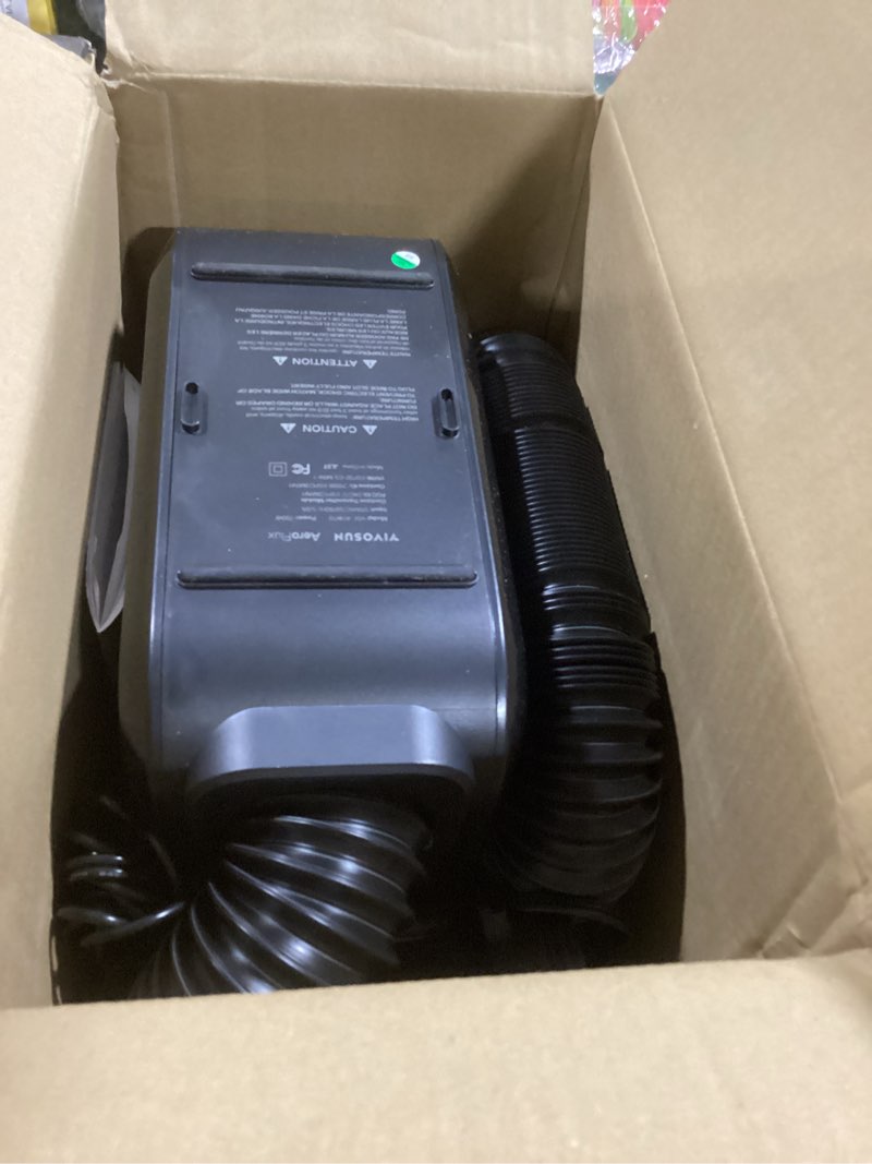 Condition photo showing New/Like New for VIVOSUN AeroFlux Smart Grow Tent Heater with Thermostat, 700W PTC Heating, Compact & Portable with VPD, APP Control & Overheat Protection, Included Extension Hose for Grow Tents, Rooms, Greenhouses 700W Smart Heater with Thermostat