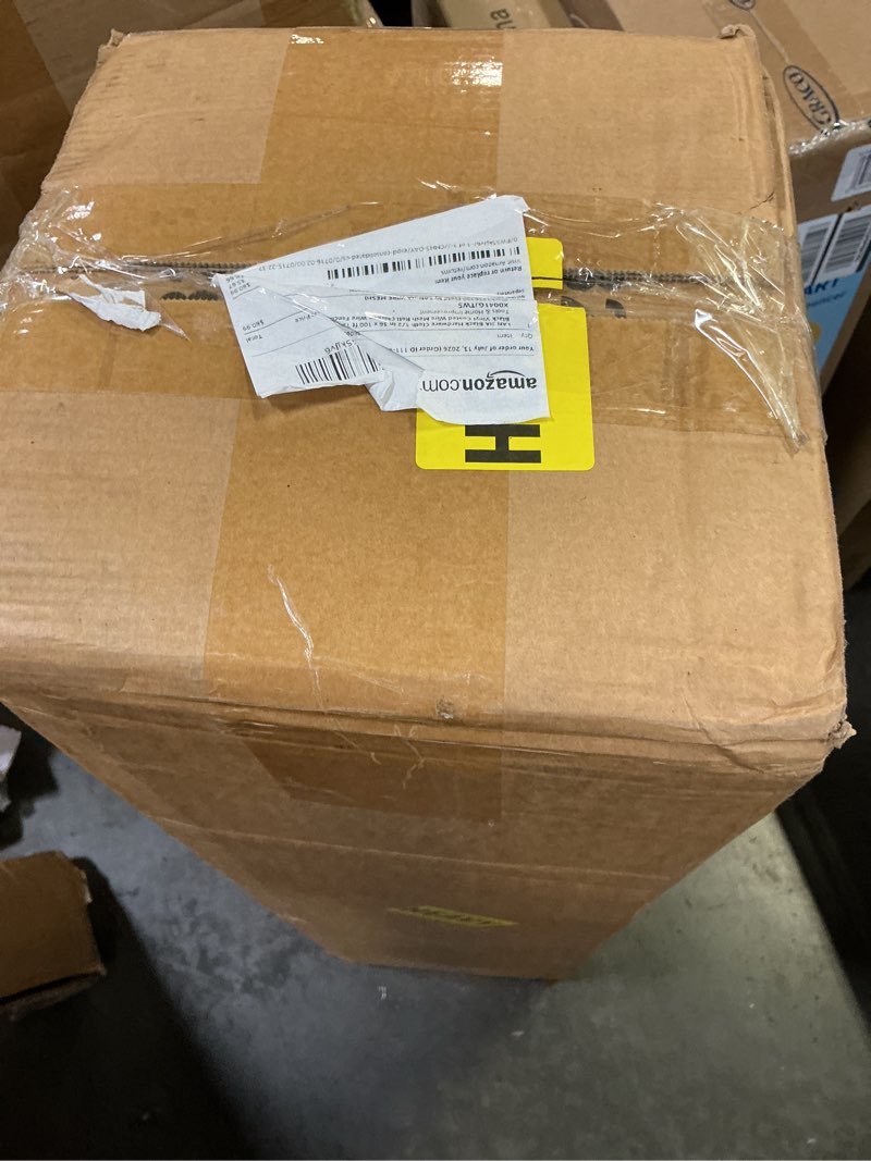 Condition photo showing New/Like New for black hardware cloth 1/2 in 36 x 100 ft 19 gauge - black vinyl coated wire mesh roll chicken wire fencing wire fence rolls 1/2" x 1/2" 36" x 100' black