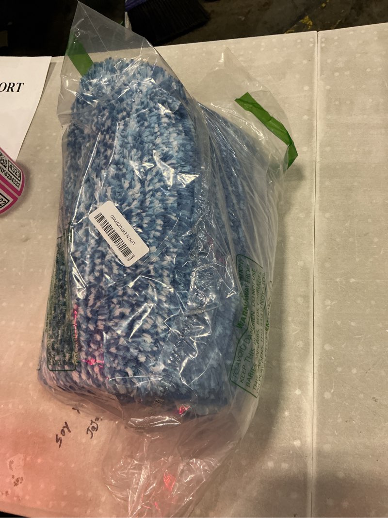 Condition photo showing Good Condition for olanly bathroom runner rugs mat 44x24, extra soft absorbent microfiber bath rugs, rubber backing, quick dry, long bath mats for bathroom, tub and shower, home decor accessories, light royal blue 44" x 24" light royal blue