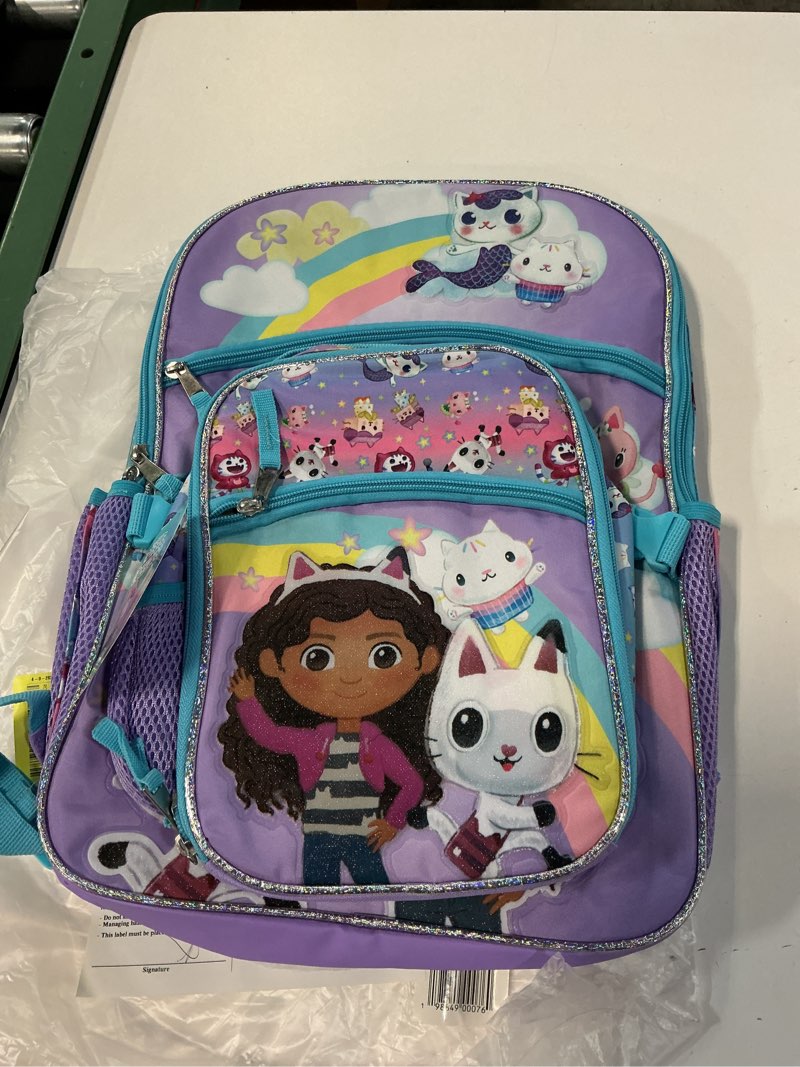 Condition photo showing Good Condition for kids' licensed character backpacks 2 piece