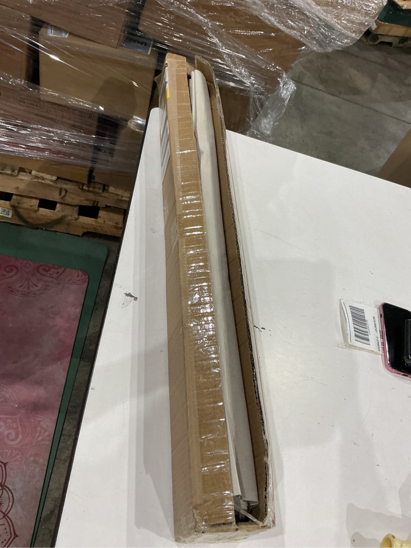 Condition photo showing Good Condition for no drill top down bottom up roman shades for windows, 36" w x 64" h, beige beige 36" w x 64" h