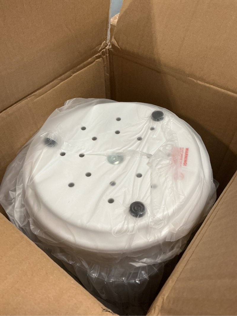 Condition photo showing Good Condition for vevor water distiller, 1.1 gal distilled water machine, 750w pure water distilling w/bpa free plastic container, water distillation kit w/button, countertop distilled water maker for home, white white 1.1gal