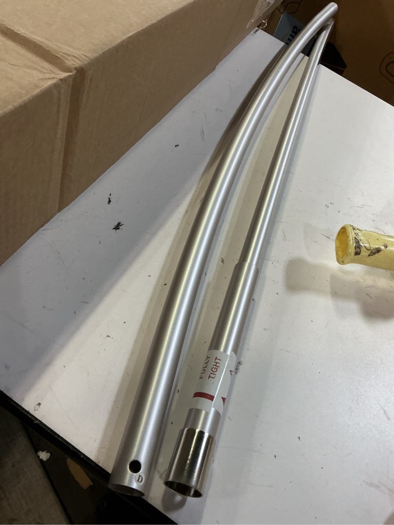 Condition photo showing As Is for da97-12712c freezer door handle for samsung refrigerator handle | premium quality silver freezer handle replaces ps4176693 ap5620417 da97-11515c ( similar
