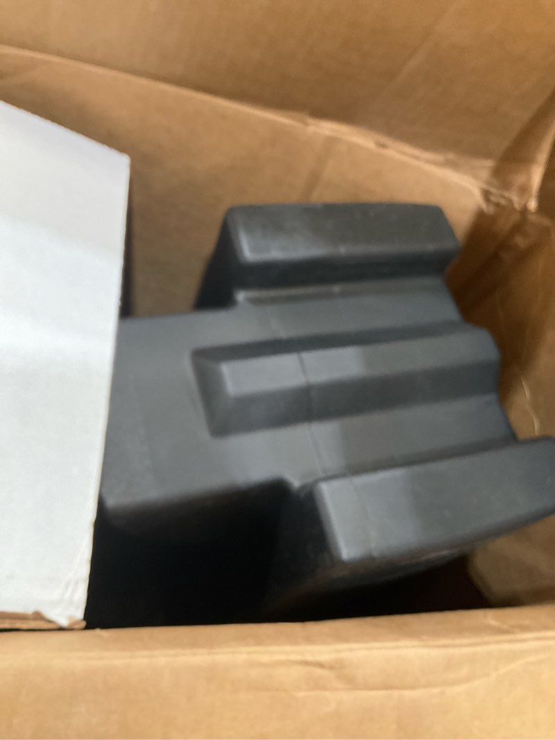 Condition photo showing Good Condition for step2 mailmaster hudson mailbox & post, weather resistant, large outdoor mailboxes, made of durable plastic, easy to install, flag included, black