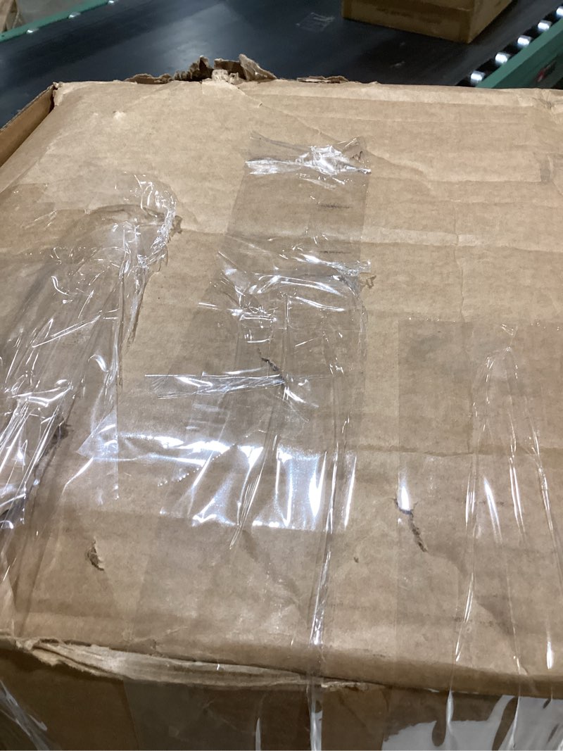 Condition photo showing New/Like New for Chicken Feeders, 50 lb Capacity 8 Port Automatic Chicken Feeder, Metal Chick Feeders with Locking Lid and Legs, Chicken Feeder for Chickens, Ducks, Geese?Silver 8 Port Silver