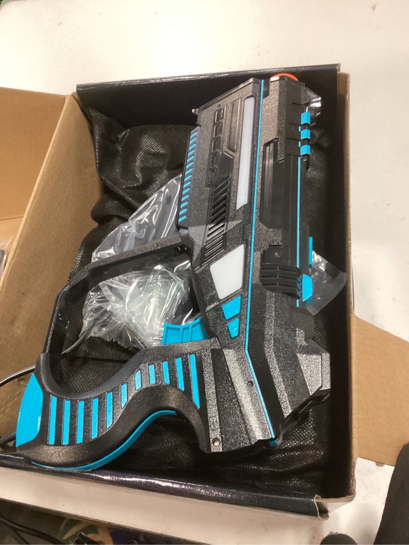 Condition photo showing Good Condition for Squad Hero Rechargeable Laser Tag Set of 6 for Kids Teens & Adults - Boys Gifts - Blasters & Vest Sensors - Fun Ideas Age 8+ Year Old Toys - Lazer Teen Boy Game Boys & Girls Outdoor Teenage Activities