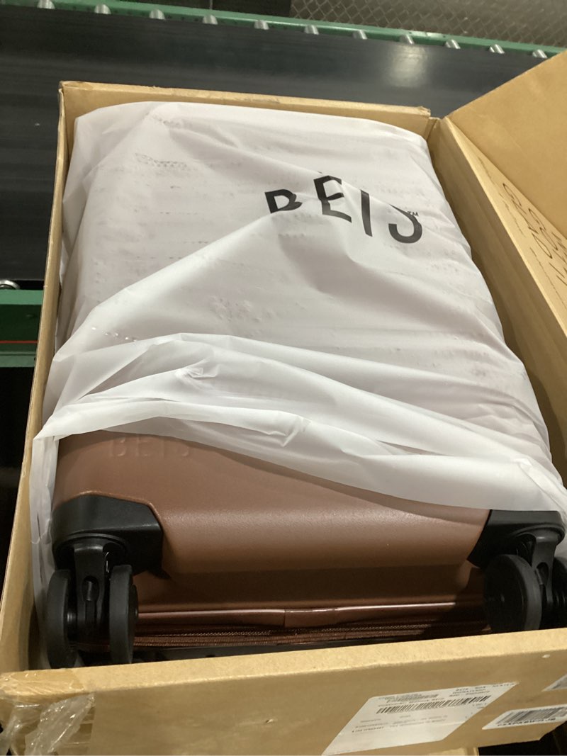 Condition photo showing Good Condition for béis 21-inch rolling spinner suitcase in maple at nordstrom