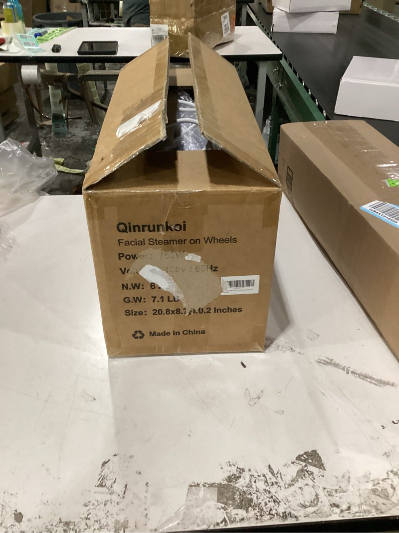 Condition photo showing Good Condition for Professional Facial Steamer, Ozone Spa Face Steamer on Wheels, Adjustable Height and Angle,Estheticians Steamer More Steam,Hot Mist Facial Humidifier Atomizer for Spa Beauty, Home Use FS-01 Large