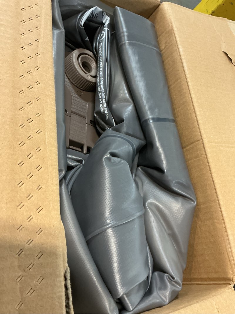 Condition photo showing As Is for ozark trail 16" full air mattress with built-in electric pump