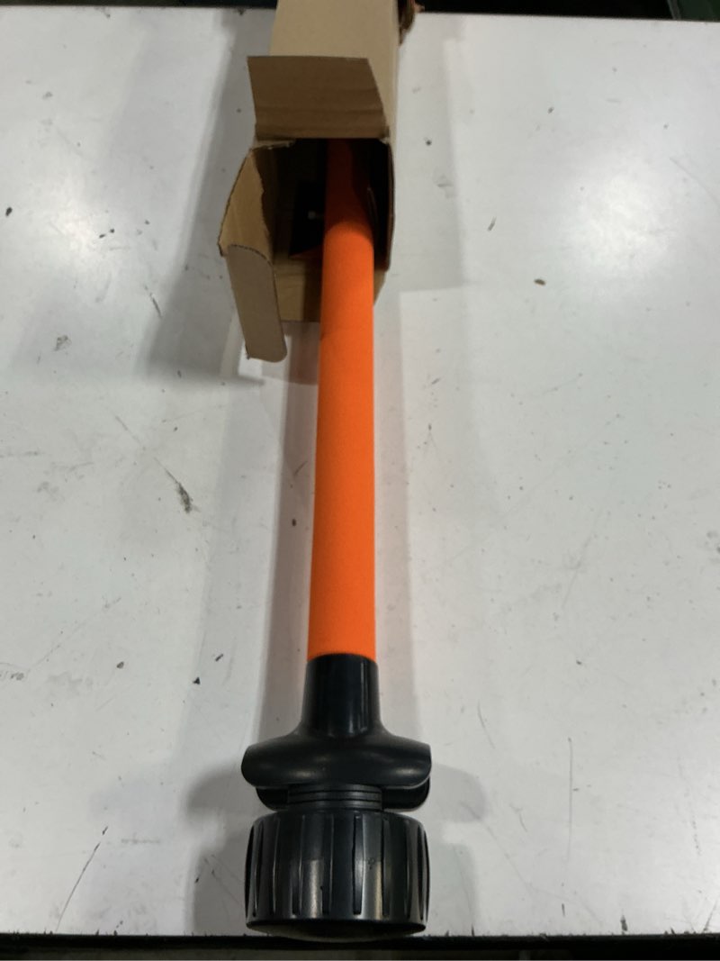 Condition photo showing Good Condition for dumbbell converter, convert dumbbells to barbell set, weight bar for bench presses, squats, hip thrust, deadlifts, home weightlifting and strength training, versatile home gym equipment 1-orange