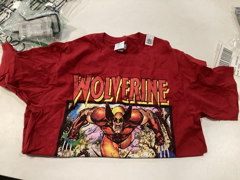 Condition photo showing Good Condition for Marvel X-Men Retro Wolverine 90s T-Shirt