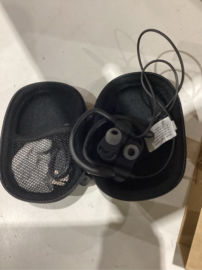 Condition photo showing Good Condition for onn sport bluetooth earphones with 15-hour playtime and mic, black