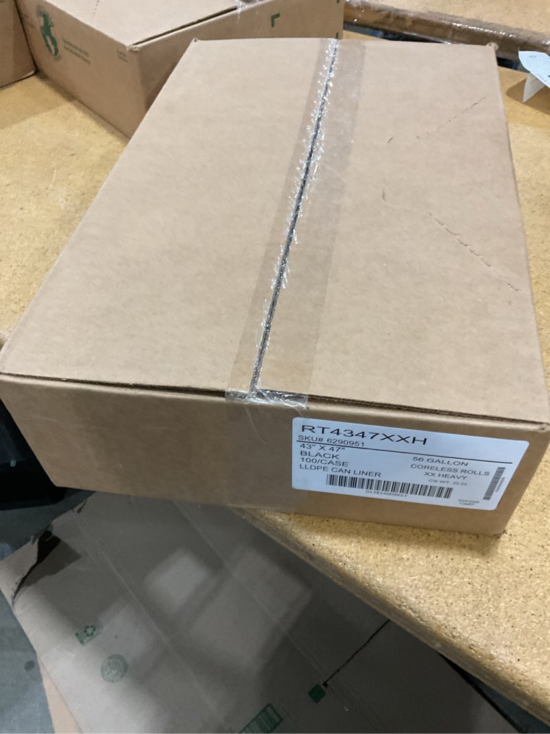Condition photo showing New/Like New for trash bag blk 56g 100ct