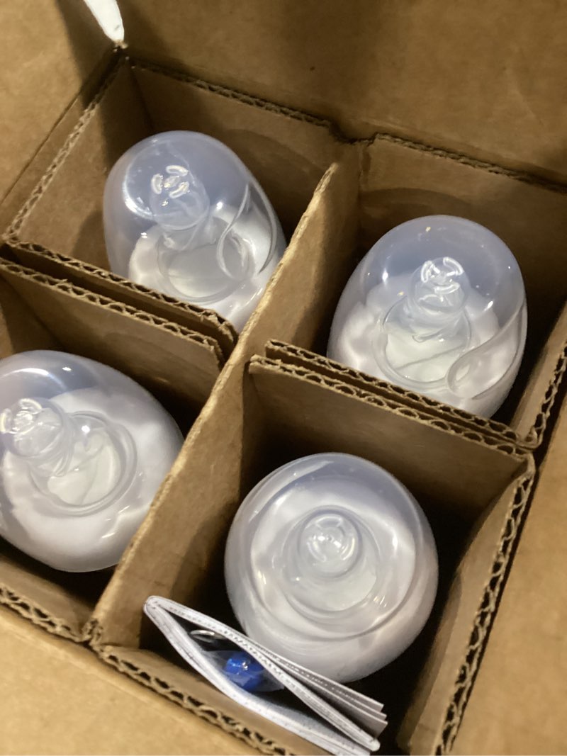 Condition photo showing Good Condition for Dr. Brown's Anti-Colic Options+ Narrow Glass Baby Bottle with Level 1 Slow Flow Nipple, BPA-Free, 4 oz/120mL, 4-Pack Clear Glass 4 Ounce, 4 Pack