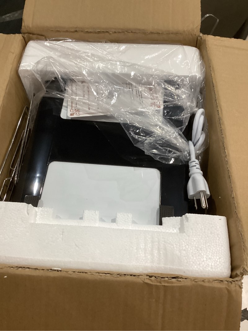 Condition photo showing Good Condition for salondepot uv sanitizer cabinet professional disinfection box 8l capacity for salon tools, manicure set, smartphones and home use (black)