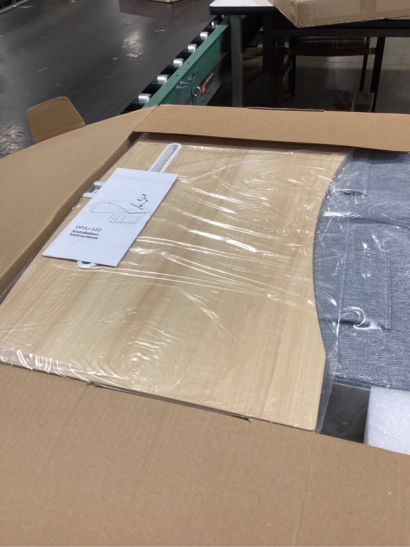 Condition photo showing Good Condition for lap desk for adults with arm rests,ergonomic laptop pillow stand for bed,couch,floor,large table for long hours work,eating,gaming,reading and writing,lap laptop desk for college dorm room light wood