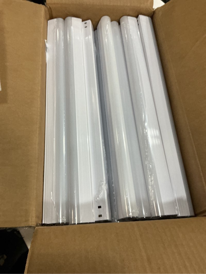 Condition photo showing Good Condition for 5-hexagon led garage light, 600w 60,800lm honeycomb ceiling light with t5 tube rectangle, 6500k ultra bright hexagon light for garage, auto detailing, workshop (25pcs panels) 24pcs lights- 5 hexagon