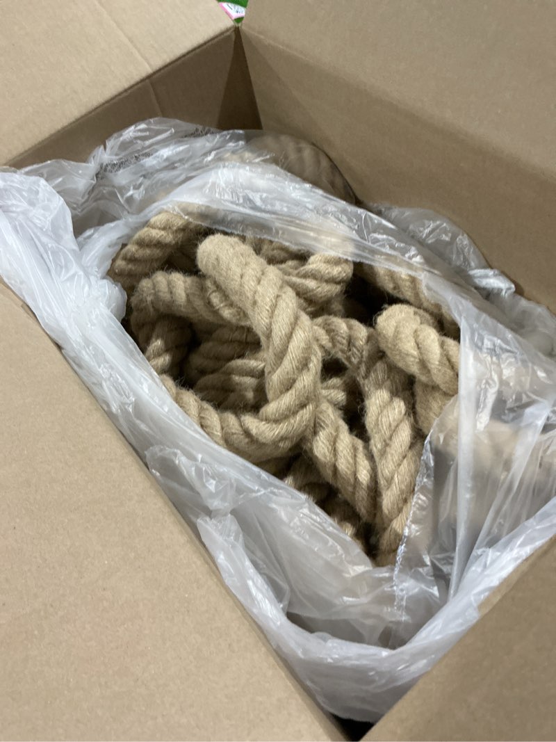 1.5" X 100' Treated Manila Rope Boat Docks Tree Farm Dock Deck 100 feet 1.5 inch
