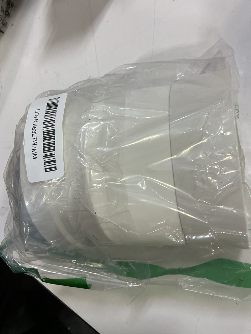Condition photo showing Good Condition for PATIKIL Duct Adapter Round to Oval, Oval Recessed Dryer Vent Hose Connector Adapter with Stainless Steel Clamp for Air Exhaust Ventilation System, White