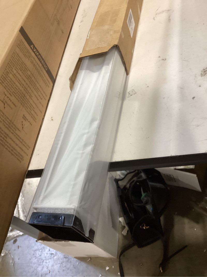 Condition photo showing Good Condition for aosky blackout roller shades cordless blinds for windows, free-stop shades with valance, thermal insulated fabric, uv protection, natural woven blinds for home and office (31" w x 72" h, white) white 31"w x 72"h